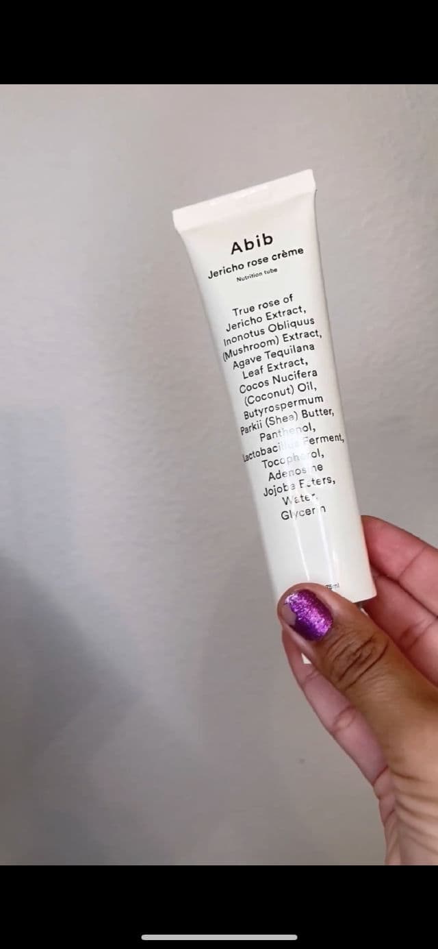 Abib Jericho Rose Crème Nutrition review photo by CindyCuidaTuPiel