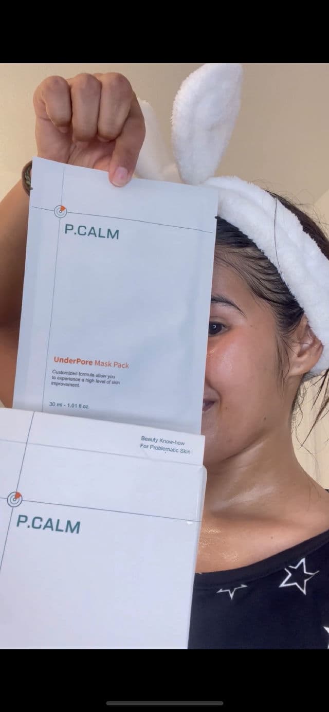 P.CALM UnderPore Mask Pack review photo by CindyCuidaTuPiel