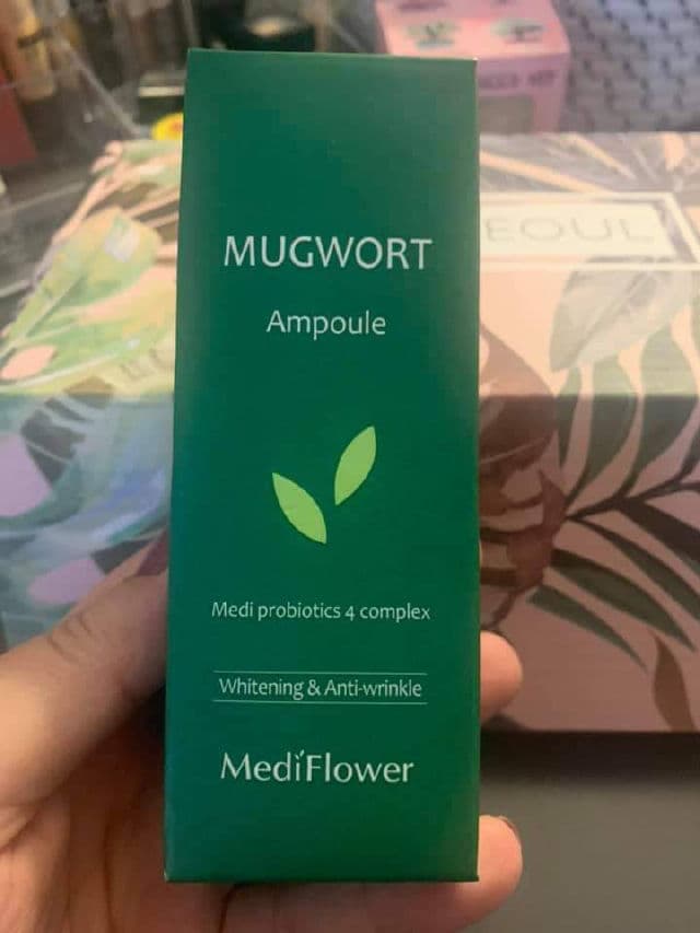 MediFlower Mugwort Ampoule review photo by Cinthiadosamples