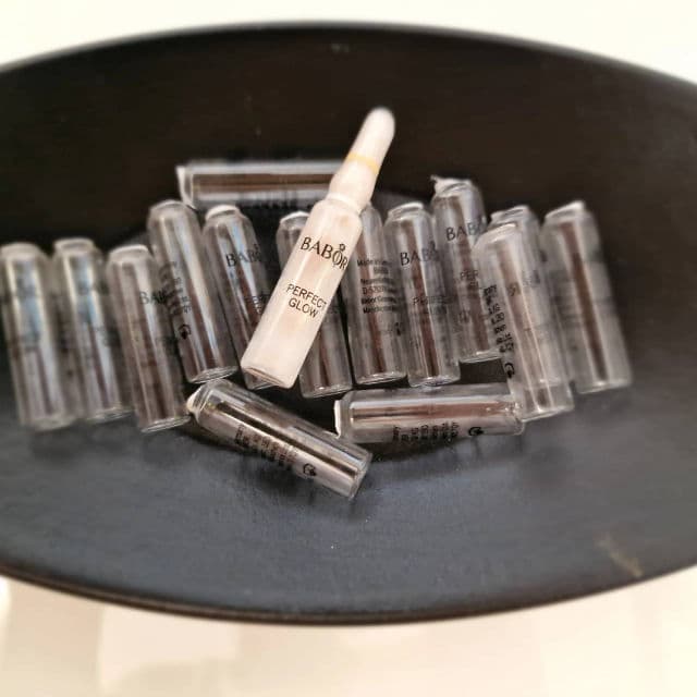 Babor Perfect Glow Ampoule Serum Concentrates review photo by TinaBeautyRoutine