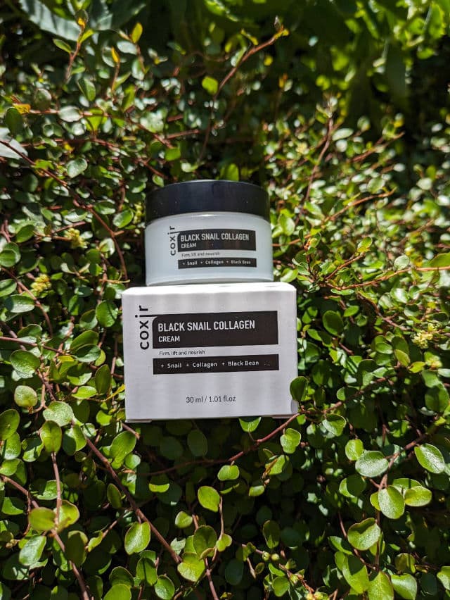Coxir Black Snail Collagen Cream review photo by Viia