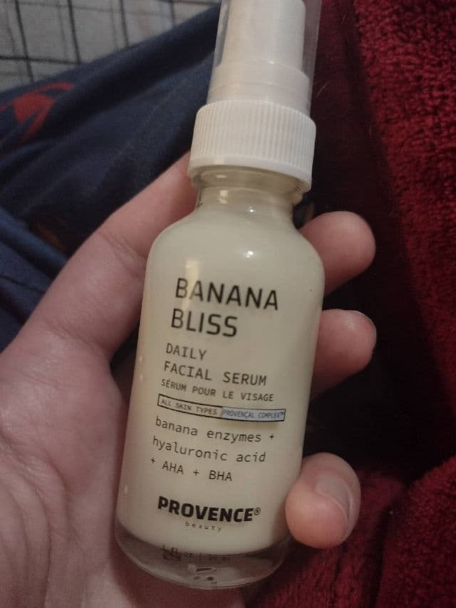 Provence Beauty Banana Bliss Daily Facial Serum review photo by Bangbangninergang