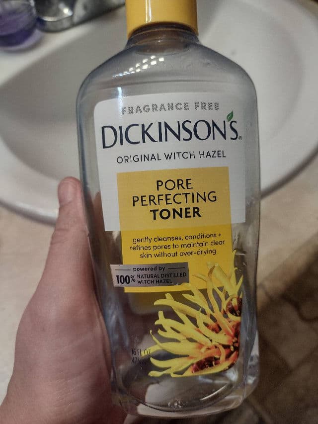 Dickinson's Original Witch Hazel Pore Perfecting Toner review photo by Bangbangninergang