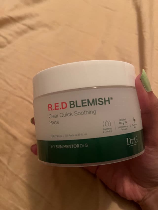 DR.G Red Blemish Clear Quick Soothing Pads review photo by Murwa