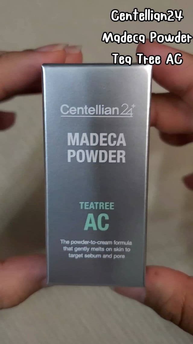 Centellian24 Madeca Powder Tea Tree AC review photo by melyssaruda