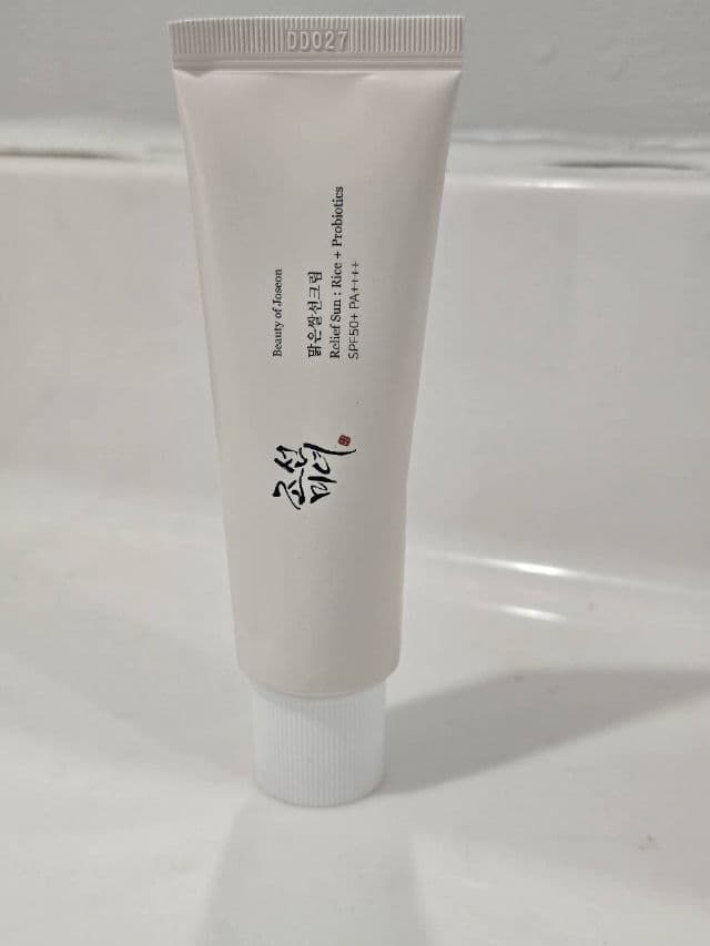 Relief Sun Rice + Probiotics SPF50+ PA++++ product review