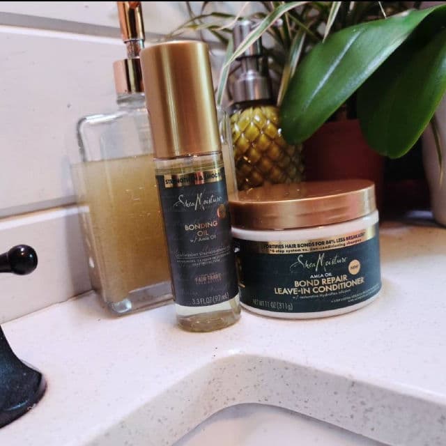 SheaMoisture Bond Repair Leave-In Conditioner with Amla Oil review photo by Eudora