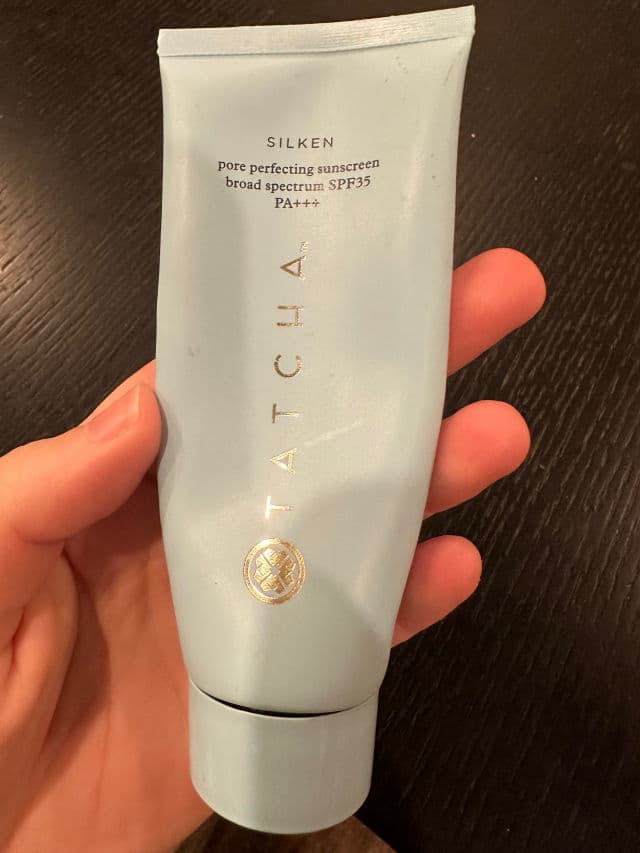 Tatcha Pore Perfecting Sunscreen review photo by Lisue