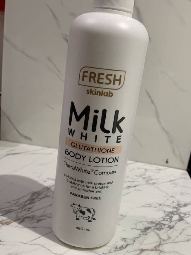 Fresh Skinlab Milk White Glutathione Body Lotion Reviews & Ingredients