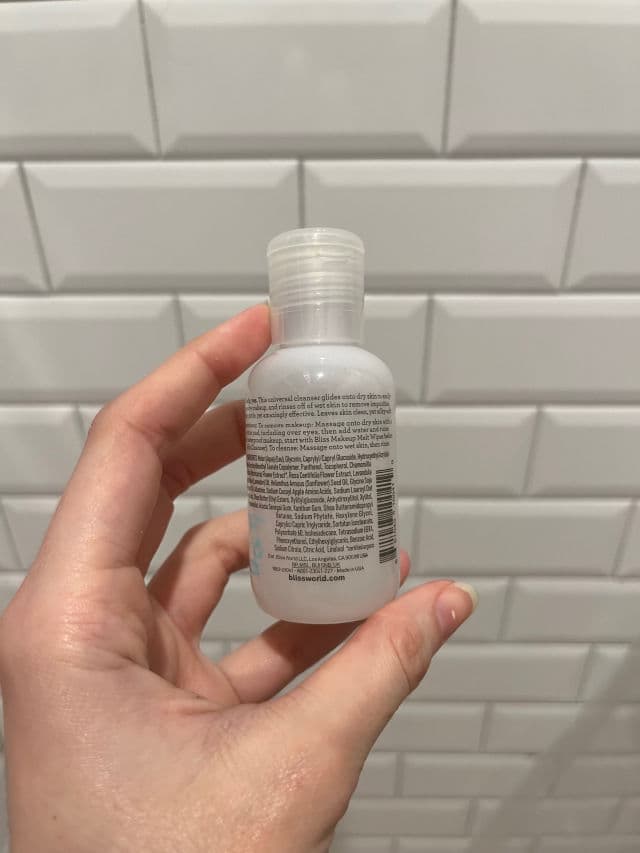 Bliss Makeup Melt Jelly Cleanser review photo by MChristina2