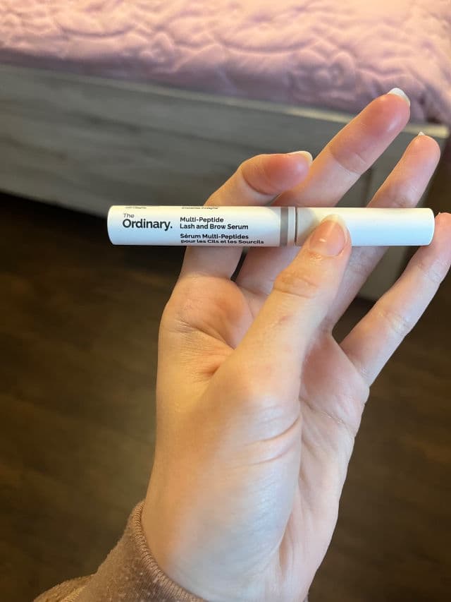 The Ordinary Multi-Peptide Lash and Brow Serum review photo by MChristina2