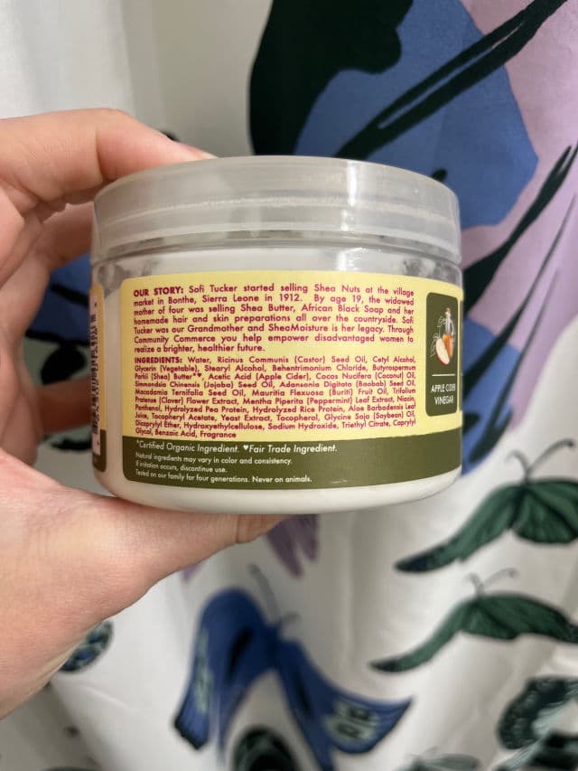 SheaMoisture Jamaican Black Castor Oil Strengthen & Restore Leave-In Conditioner review photo by MChristina2