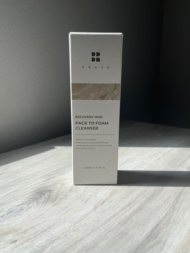 BRMUD Recovery Mud Pack to Foam Facial Cleanser review photo by MChristina2