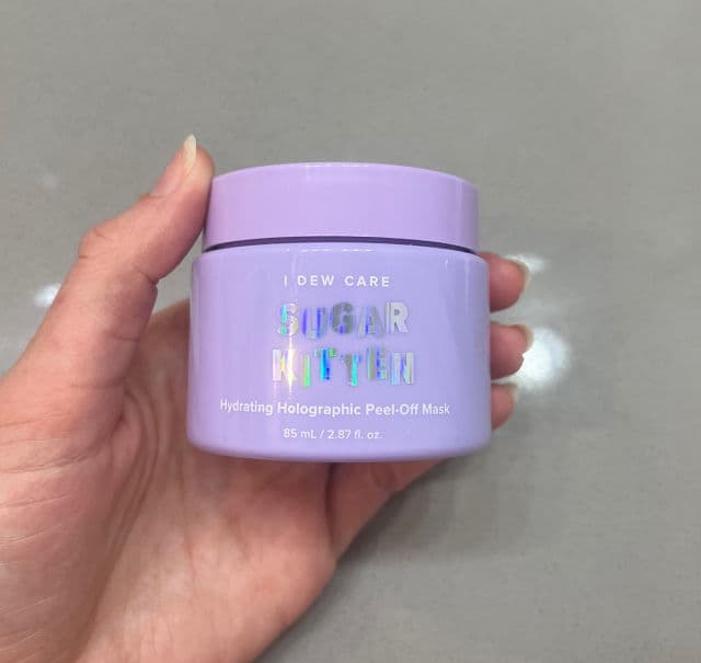 I Dew Care Sugar Kitten Hydrating Holographic Peel-Off Mask review photo by MChristina2