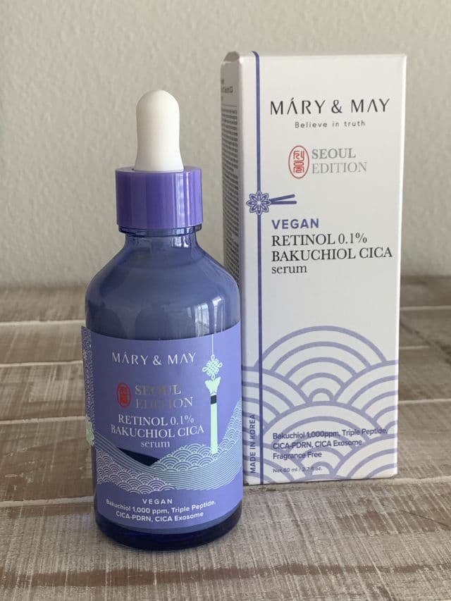 Mary&May Retinol 0.1% Bakuchiol Cica Serum review photo by Classyandaffordable