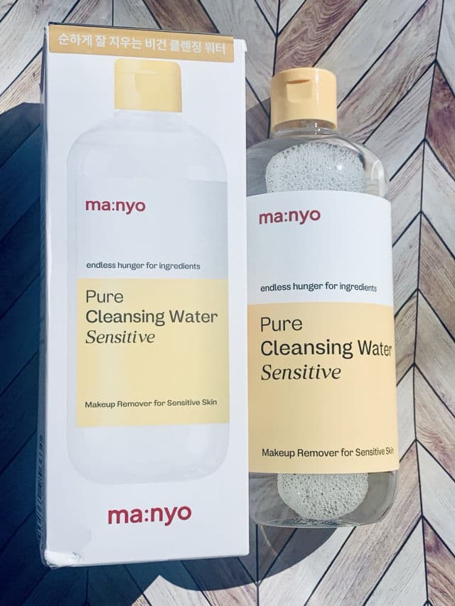 manyo Pure Cleansing Water Sensitive review photo by Classyandaffordable