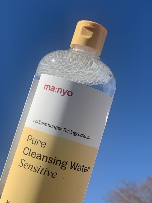 manyo Pure Cleansing Water Sensitive review photo by Classyandaffordable