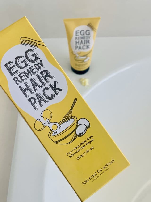 TOO COOL FOR SCHOOL Egg Remedy Hair Pack review photo by Classyandaffordable