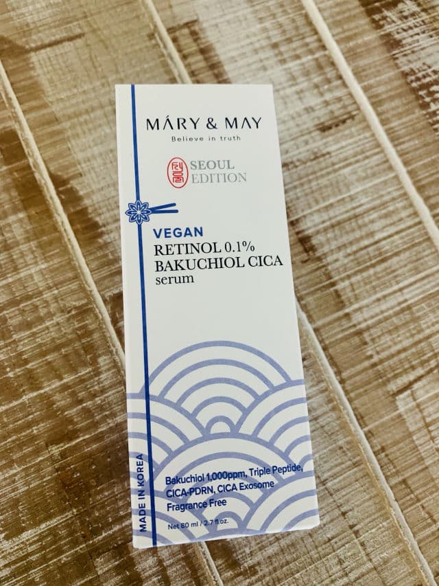 Mary&May Retinol 0.1% Bakuchiol Cica Serum review photo by Classyandaffordable
