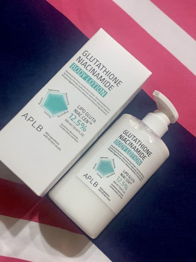 APLB Glutathione Niacinamide Body Lotion review photo by Classyandaffordable