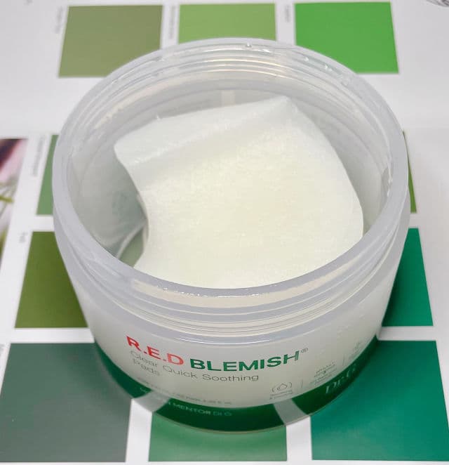 Red Blemish Clear Quick Soothing Pads product review