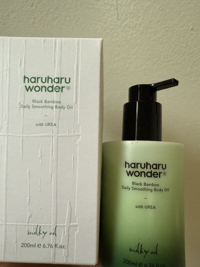 HaruHaru WONDER Black Bamboo Daily Smoothing Body Oil review photo by Thi22