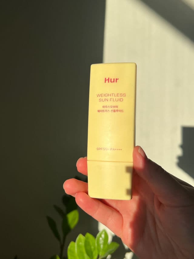 House of Hur Weightless Sun Fluid SPF50+ PA++++ review photo by skincarebestie