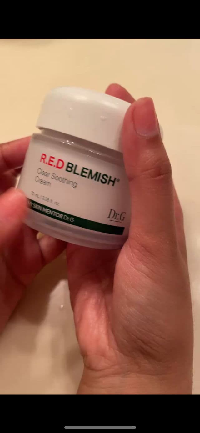 Red Blemish Clear Soothing Cream product review