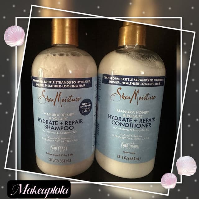SheaMoisture Manuka Honey & Yogurt Hydrate & Repair Shampoo review photo by MakeupLola23