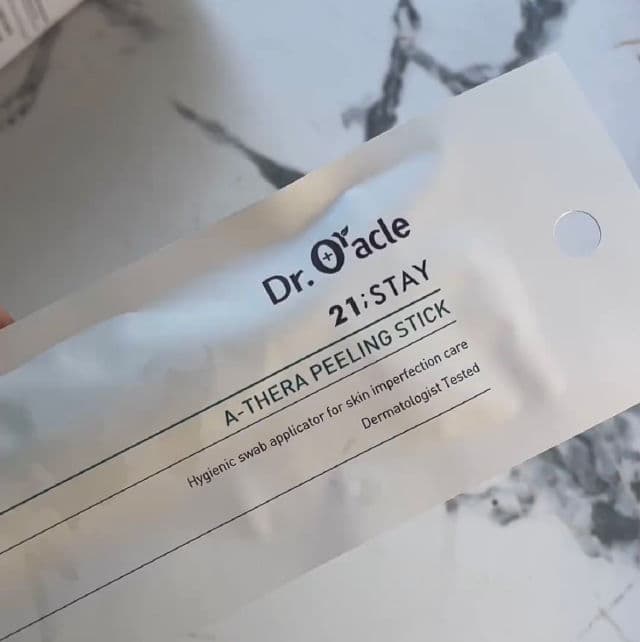 DR. ORACLE 21;Stay A-Thera Tea Tree Peeling Sticks review photo by Skinmekay