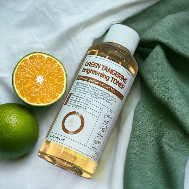 ALIVE:LAB Green Tangerine Brightening Toner review photo by krystinexoxo