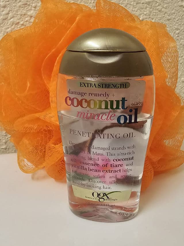 OGX Extra Strength Damage Remedy + Coconut Miracle Oil Penetrating Oil review photo by Pumpkin222