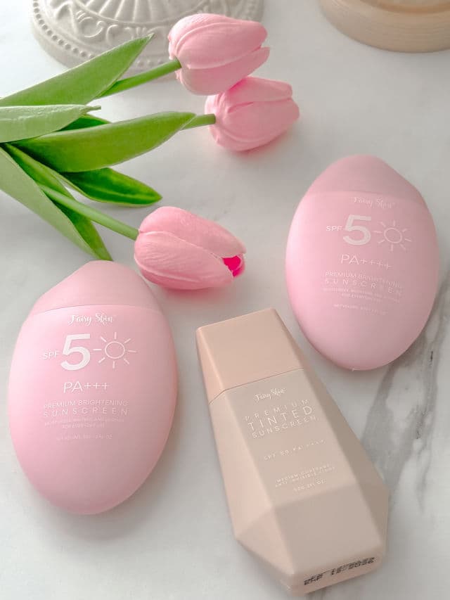 Fairy Skin Premium Tinted Sunscreen SPF50 PA++++ review photo by crismery