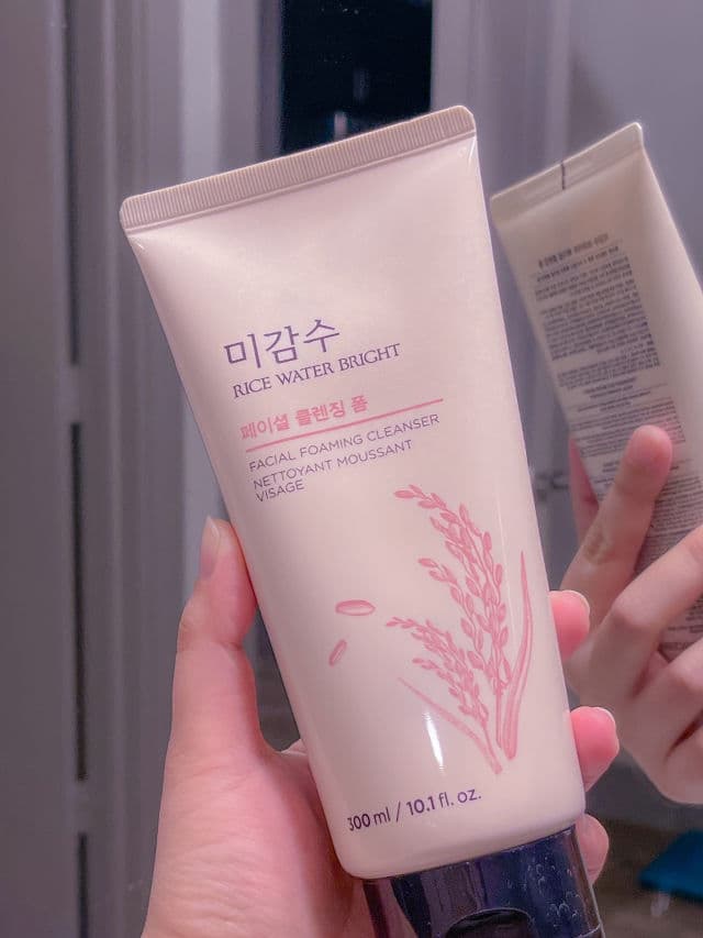 Rice Water Bright Foaming Cleanser product review