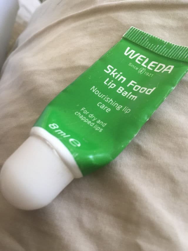 Weleda Skin Food Lip Butter review photo by Vanessai