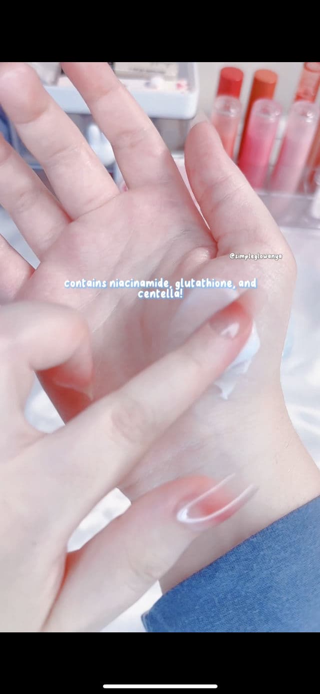 APLB Glutathione Niacinamide Facial Cream review photo by simpleglowanya