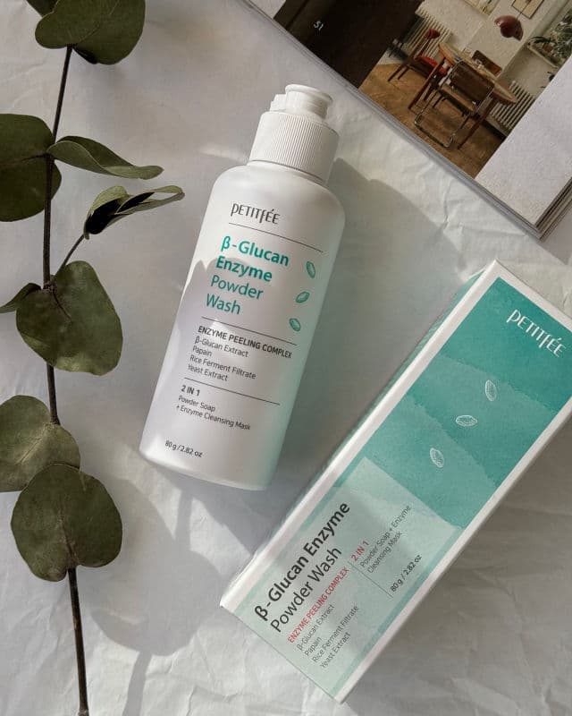 Petitfee B-Glucan Enzyme Powder Wash review photo by CuteBeautyDiary