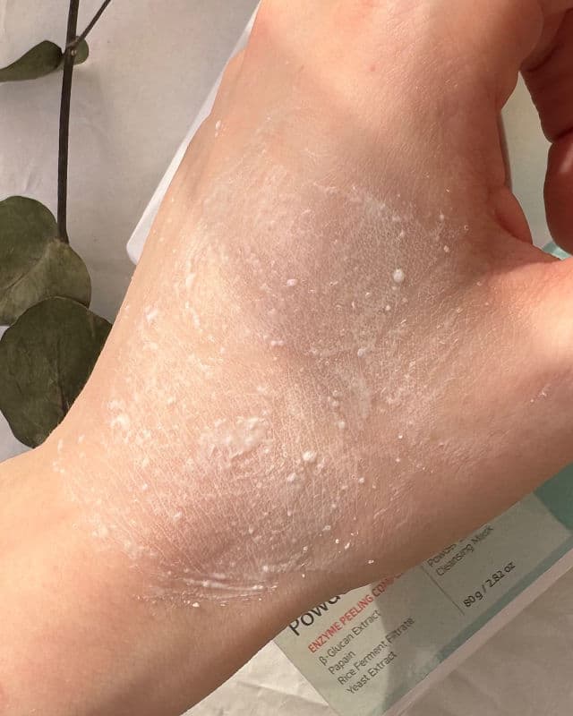 Petitfee B-Glucan Enzyme Powder Wash review photo by CuteBeautyDiary