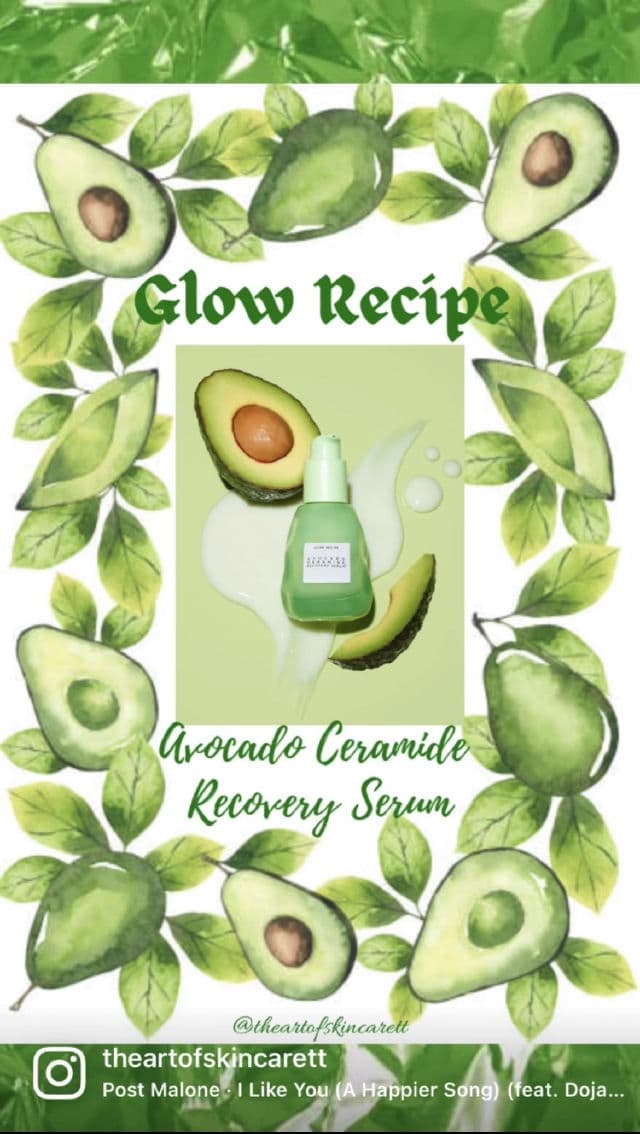 Glow Recipe Avocado Ceramide Recovery Serum review photo by theartofskincarett