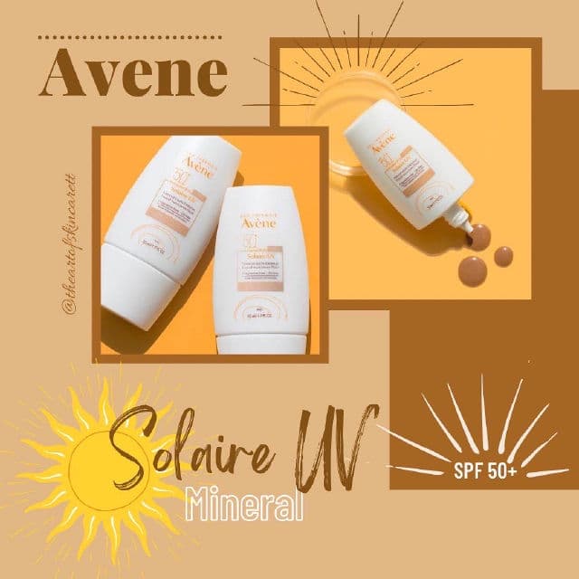 Avene Solaire UV Mineral Multi-Defense Tinted Sunscreen SPF 50+ review photo by theartofskincarett