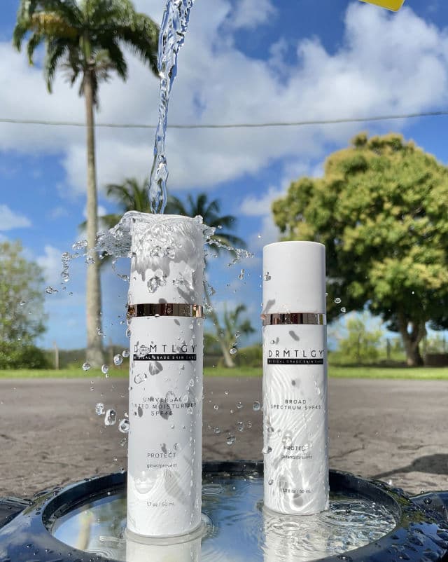 DRMTLGY Broad Spectrum SPF 45 - Protect defend/prevent review photo by theartofskincarett