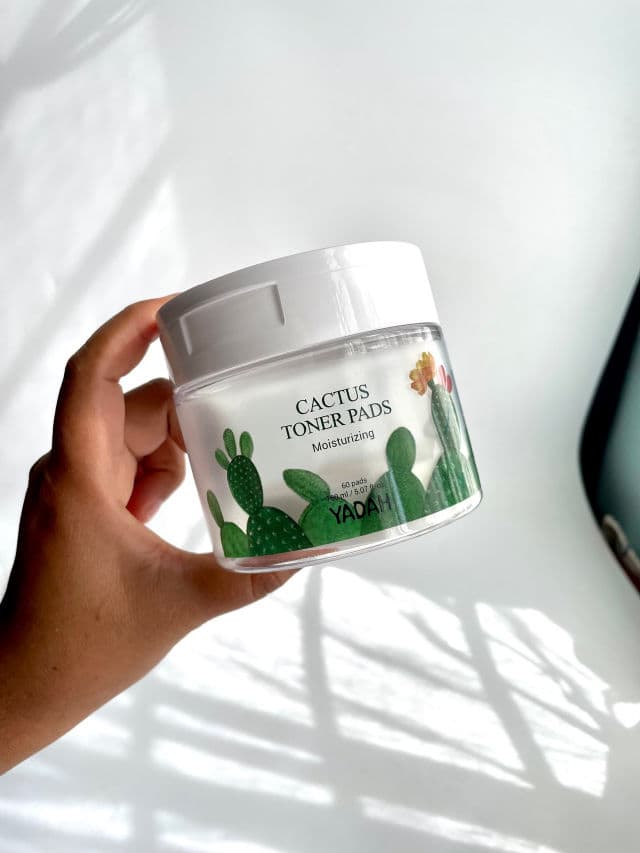 Yadah Cactus Toner Pads review photo by vickykbeauty