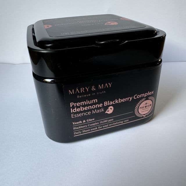 Mary&May Premium Idebenone Blackberry Complex Essence Mask review photo by birdbrainbeauty 