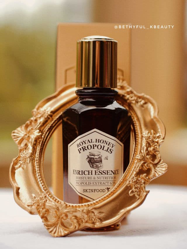 SKINFOOD Royal Honey Propolis Enrich Essence review photo by htebbethhteb