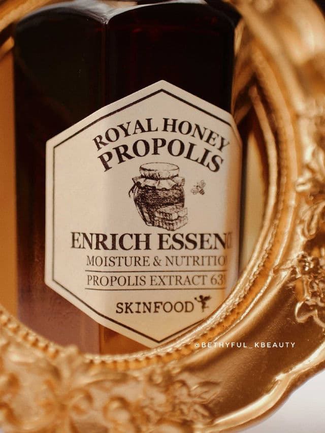 SKINFOOD Royal Honey Propolis Enrich Essence review photo by htebbethhteb