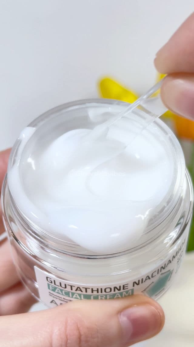 APLB Glutathione Niacinamide Facial Cream review photo by GlowSkinVibes