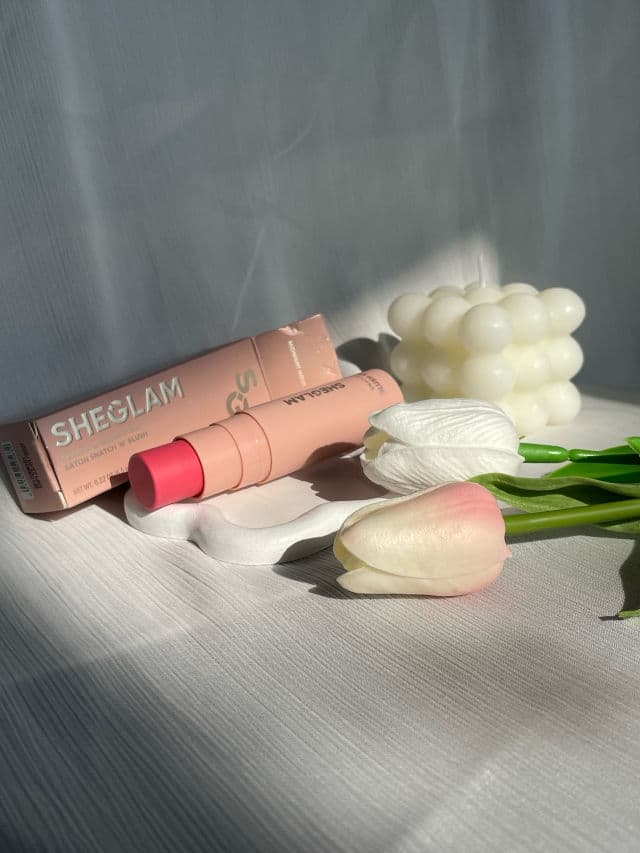 SHEGLAM Jelly Wow Blush & Dewy Highlighter Stick - Risky Behavior review photo by shirl08