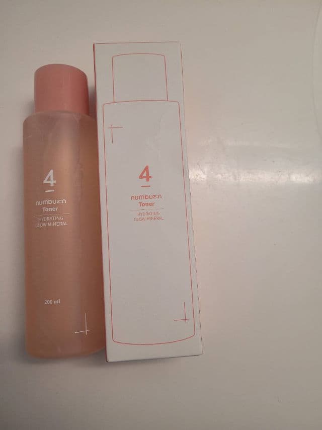 numbuzin No.4 Hydrating Glow Mineral Toner review photo by wendolyn