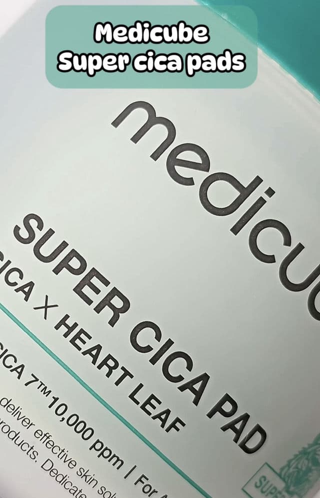 Medicube Super Cica Pads review photo by skinkat