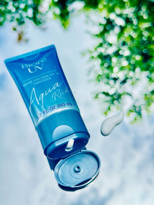 Biore UV Aqua Rich Weightless Moisturizer Broad Spectrum SPF50 Sunscreen review photo by Marilynp38